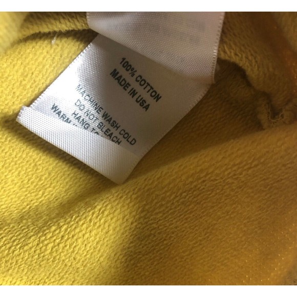 Tiny Whales Size 8 Wildflower Soul Yellow Sweatshirt - Picture 5 of 5